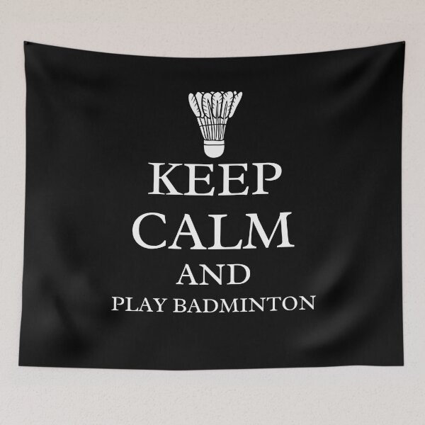 Item preview, Keep Calm and Play Badminton, Funny Badminton for Men And Women, Badminton Player Gift, Badminton Dad, Badminton Mom, Badminton Lovers designed and sold by Diferenty Shop  ⭐⭐⭐⭐⭐.