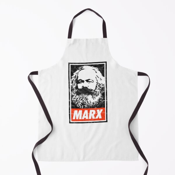 Item preview, Marx (White Worn Look) designed and sold by politicalamity.