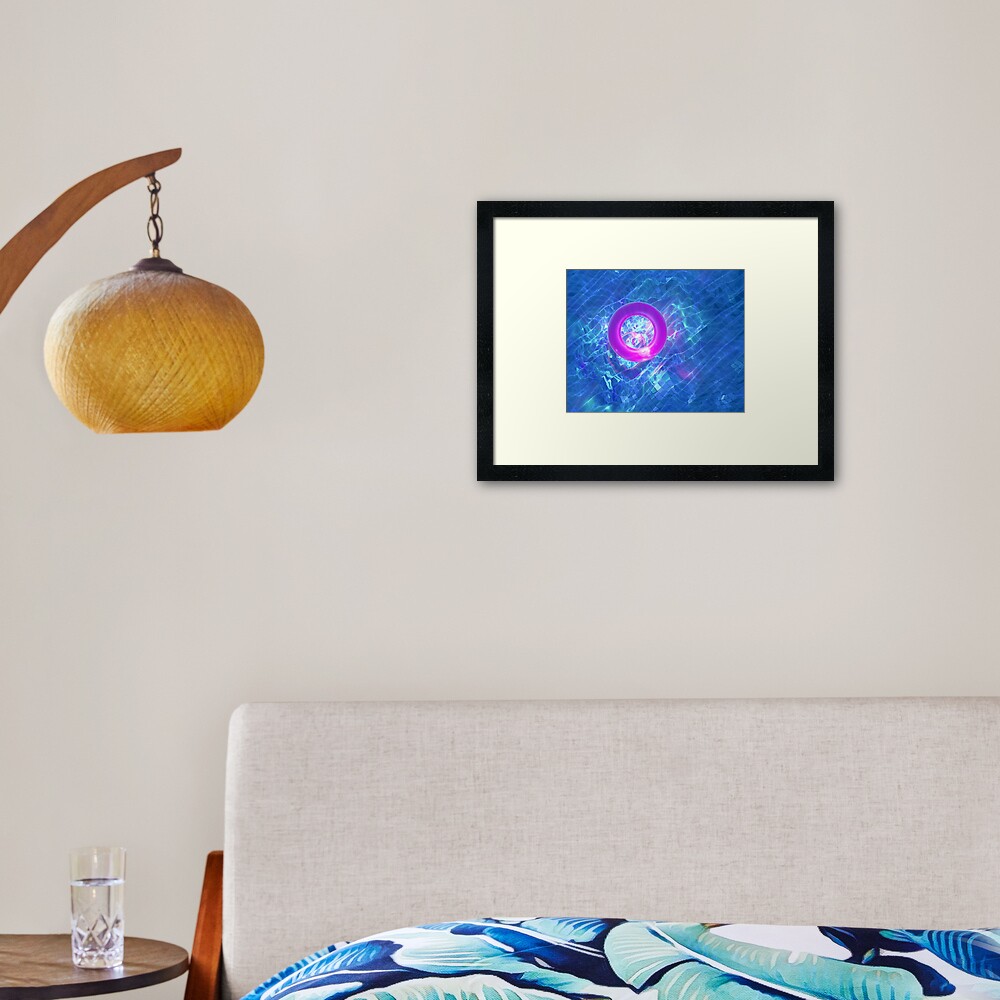 Item preview, Framed Art Print designed and sold by synthetick.