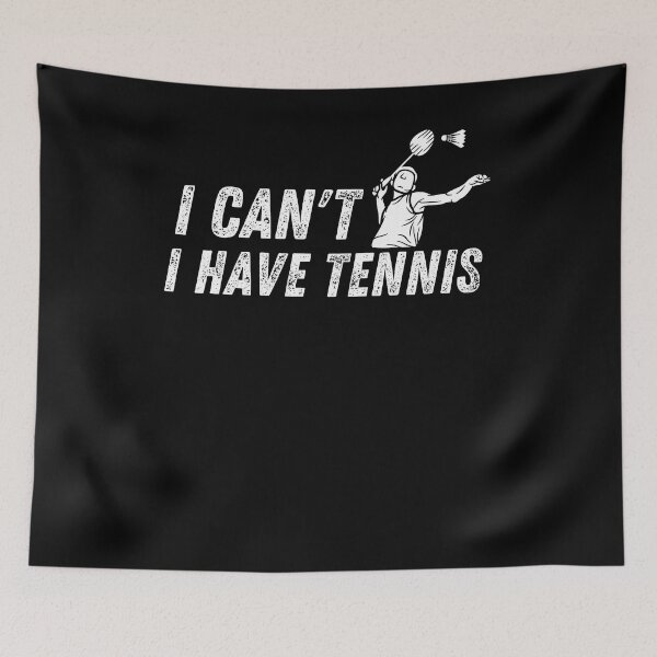 Item preview, I Can't I have Badminton Funny Badminton Player Gifts For Men Women or Youth Boys Girls designed and sold by Diferenty Shop  ⭐⭐⭐⭐⭐.