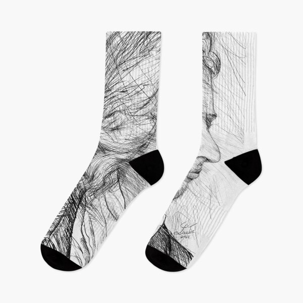 Item preview, FRIEDRICH SCHILLER black and white pencil portrait designed and sold by lautir.
