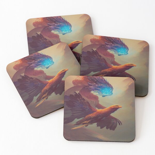 Item preview, Fantasy Eagle With Mystical Creature designed and sold by Itsheartshop.
