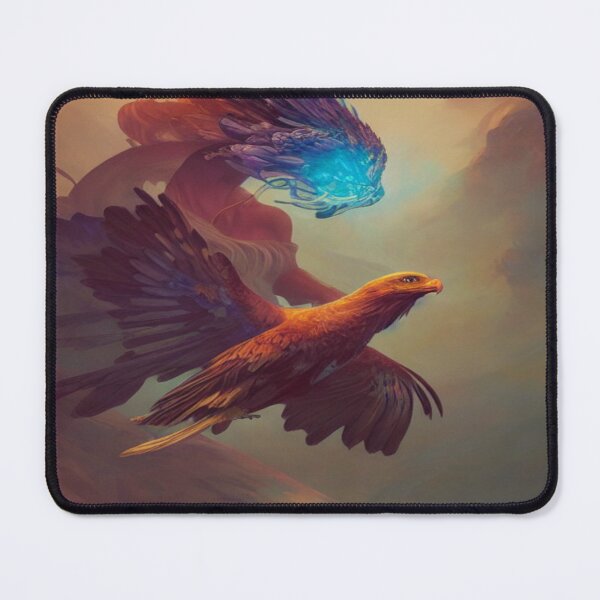 Item preview, Fantasy Eagle With Mystical Creature designed and sold by Itsheartshop.