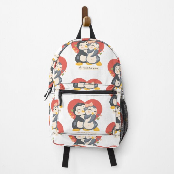 Item preview, Penguin Couple: Our hearts beat as one designed and sold by Bright76.
