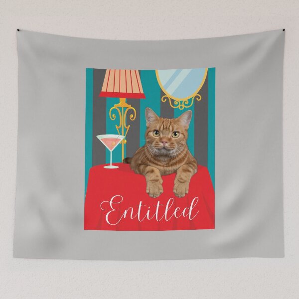 Item preview, Entitled Cat designed and sold by AMERICANCHEEZ.