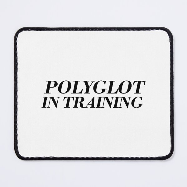 Item preview, Polyglot In Training  designed and sold by OUSSART ⭐⭐⭐⭐⭐.