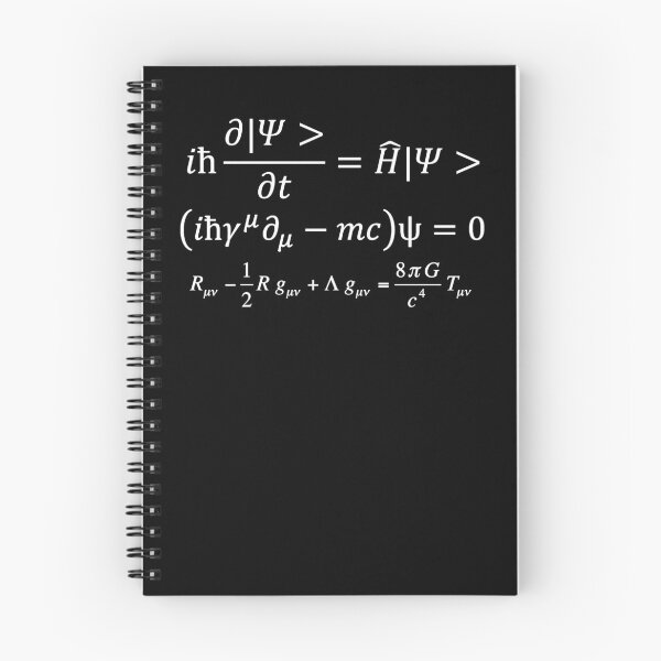 Item preview, the pillars of physics, quantum mechanics and general relativity designed and sold by NoetherSym.
