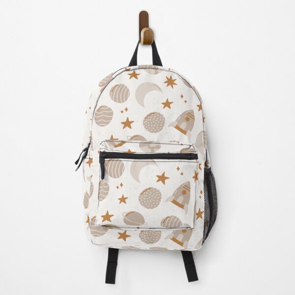 Item preview, rockets in space - light and neutral designed and sold by Chelsea Jay.