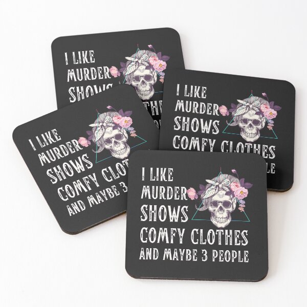 Item preview, I like Murder Shows Comfy Clothes and Maybe 3 People designed and sold by Dewlangrial.