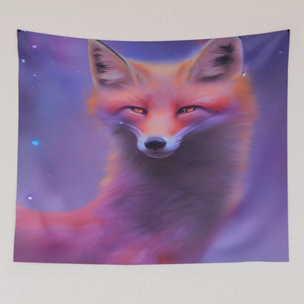 Artikelvorschau, Schöner kosmischer Fuchs entworfen und verkauft von Itsheartshop.