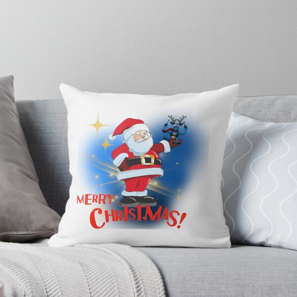 Item preview, Santa and the christmas reindeer T shirt . designed and sold by LyAlexDesign.