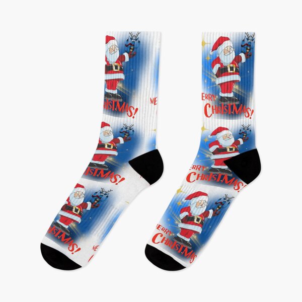 Item preview, Santa and the christmas reindeer T shirt . designed and sold by LyAlexDesign.