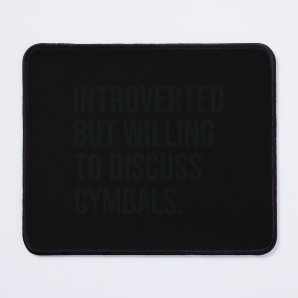 Item preview, Cymbals Funny Introverted Cymbalist Saying Racerback Tank Top designed and sold by brigitweamj.
