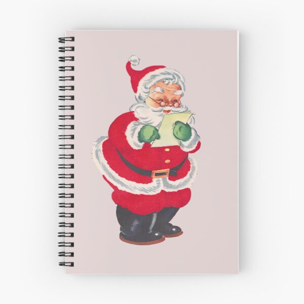 Artikelvorschau, Vintage Santa Claus, Retro Santa Reading Postkarte, 2022 Weihnachten entworfen und verkauft von Crafty-Deeja.