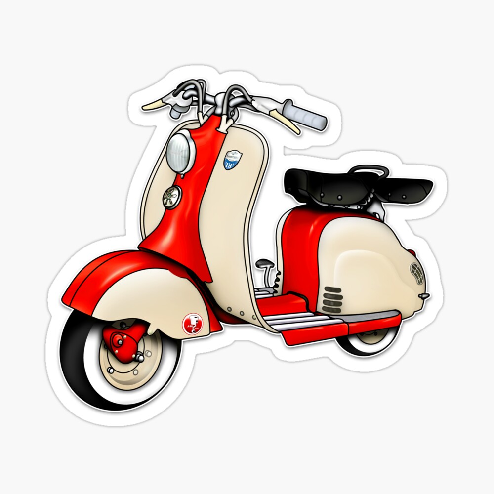 Lambretta Ld Badge  . This Is A Lambretta Ld Mkiii, Model 1957.