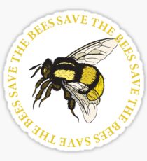 Save the Bees Sticker