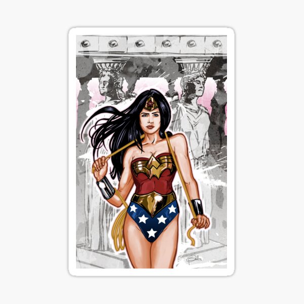 The Most Powerful Female Super Hero Sticker