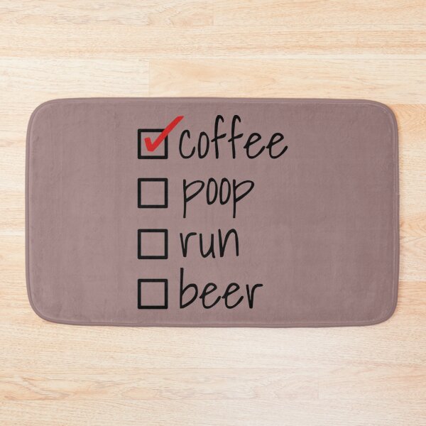 Artikelvorschau, Kaffee Poop Run Bierkrug entworfen und verkauft von AlidaThea.