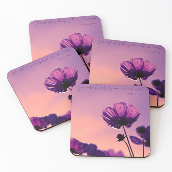 Item preview, 2023 Jaartekst JW.org sunset flowers designed and sold by JJB-Designs.