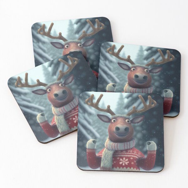 Item preview, Reindeer Christmas pattern designed and sold by art8085.