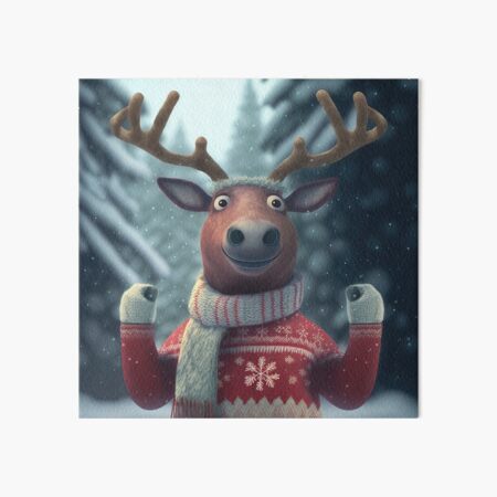 Item preview, Reindeer Christmas pattern designed and sold by art8085.