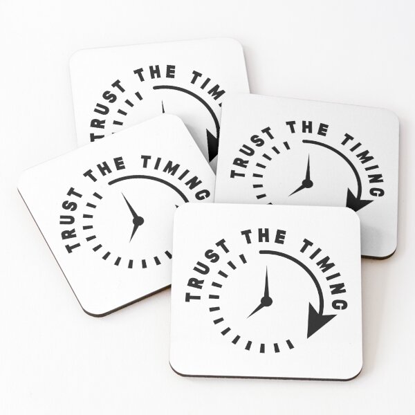 Item preview, Trust the timing - Time and clock designed and sold by Stixdesigns.