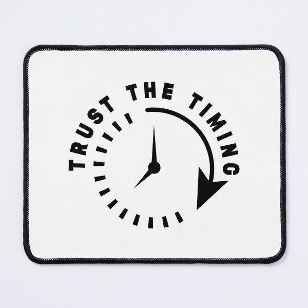 Item preview, Trust the timing - Time and clock designed and sold by Stixdesigns.