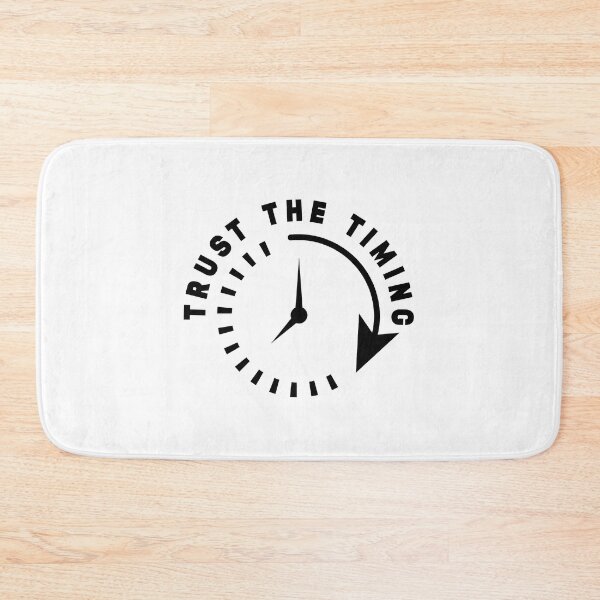 Item preview, Trust the timing - Time and clock designed and sold by Stixdesigns.