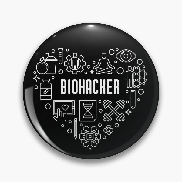 Item preview, Biohacker Heart - I Love Biohacking and Biotechnology  designed and sold by venomousvector.