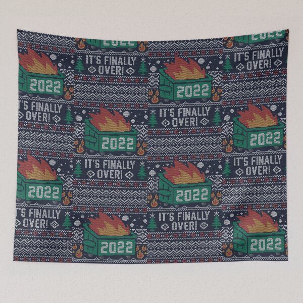 Item preview, 2022 is Over Christmas Sweater designed and sold by Olipop.