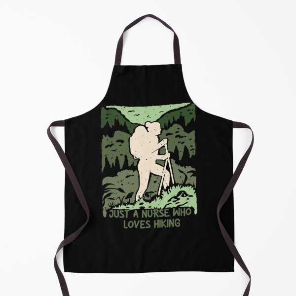 Item preview, Just A Nurse Who Loves Hiking designed and sold by justu-.
