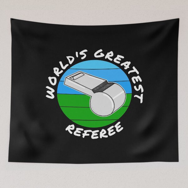 Item preview, World's Greatest Referee Football Soccer Baseball designed and sold by doodlerob.