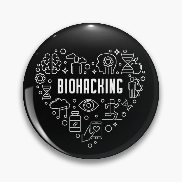Item preview, Biohacking Heart - I Love Biotechnology for Biohackers designed and sold by venomousvector.