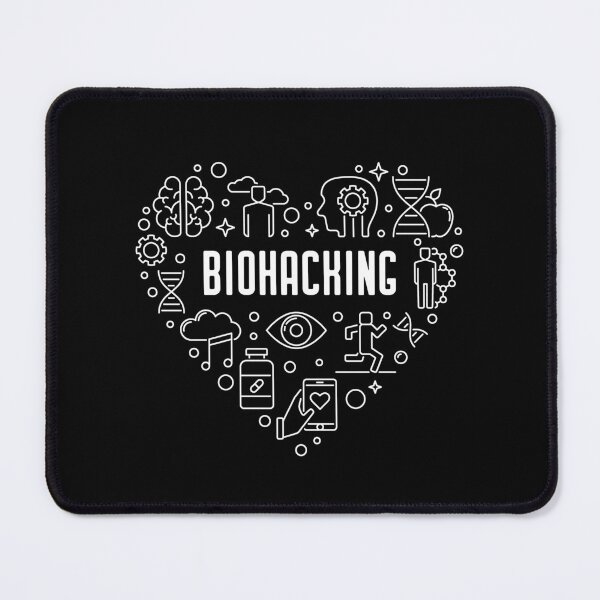 Item preview, Biohacking Heart - I Love Biotechnology for Biohackers designed and sold by venomousvector.