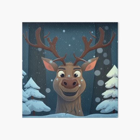 Item preview, Reindeer Christmas pattern designed and sold by art8085.