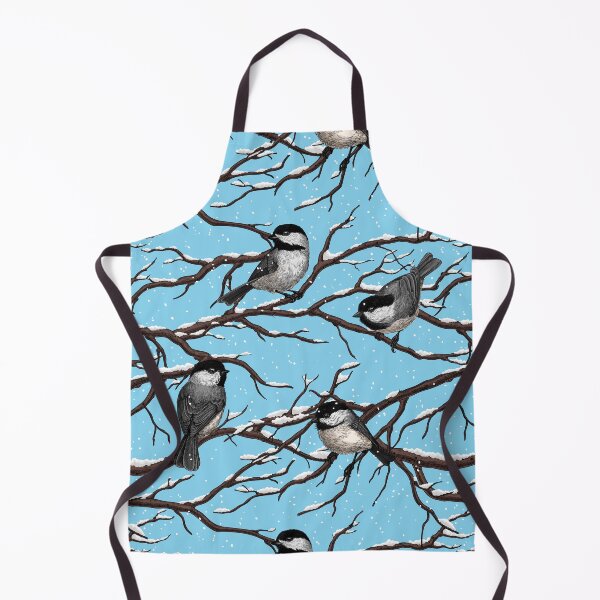 Item preview, Chickadees in winter designed and sold by Katerina Mitkova Kirilova.