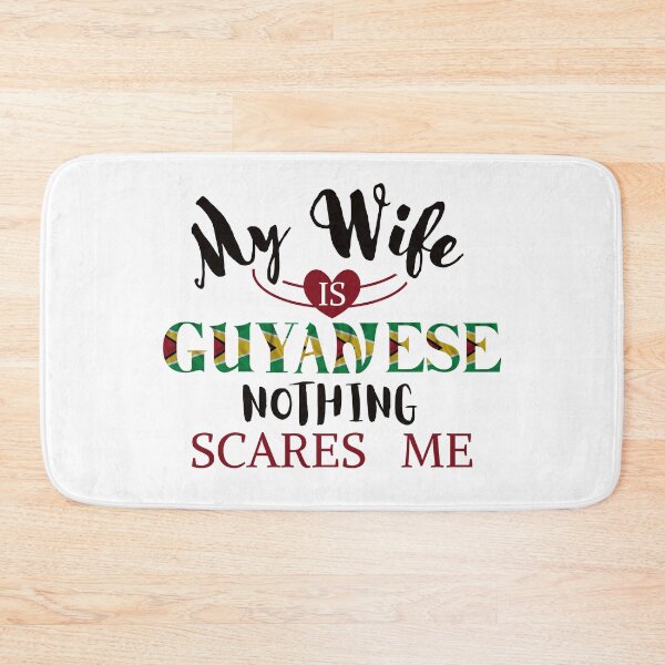 Item preview, My Wife Is Guyanese Nothing Scares Me designed and sold by Betsytiptoe.