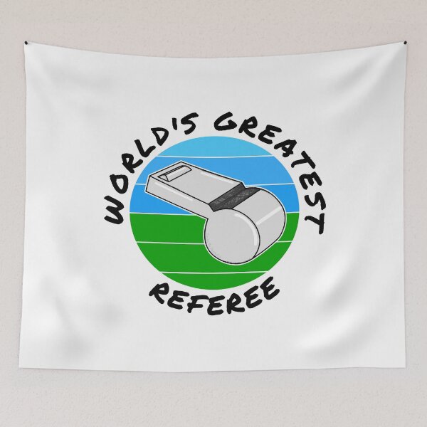 Item preview, World's Greatest Referee Football Soccer Baseball designed and sold by doodlerob.