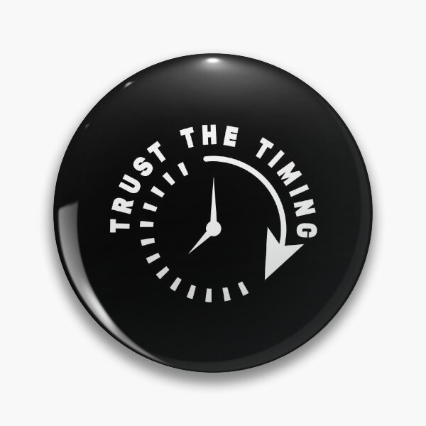Item preview, Trust the timing - Time and clock designed and sold by Stixdesigns.