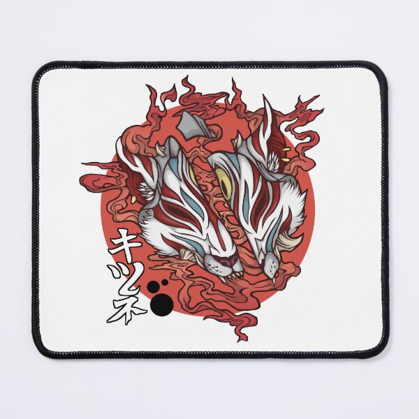 Item preview, Kitsune Mask Japan style designed and sold by SanXaloonk.