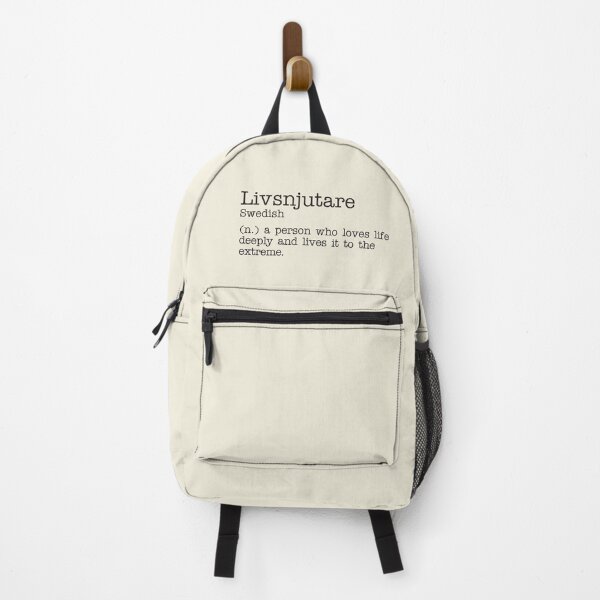 Item preview, Livsnjutare - Beautiful Swedish Word Definition - Typewriter designed and sold by Zooone.