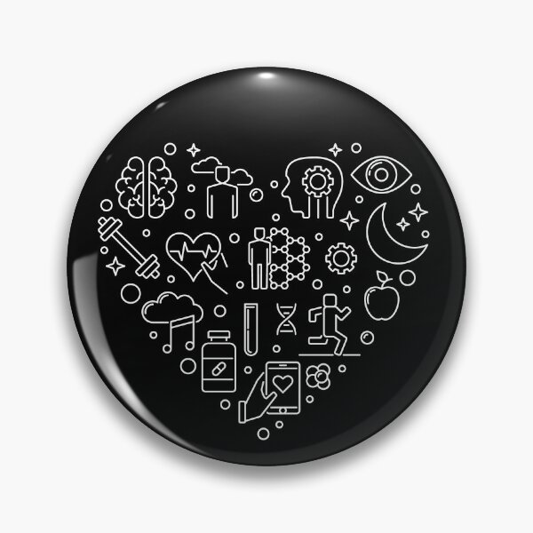 Item preview, Biohacker Biohacking Heart - I Love Biotechnology for Biohackers designed and sold by venomousvector.