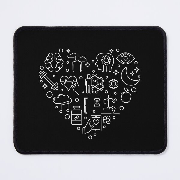 Item preview, Biohacker Biohacking Heart - I Love Biotechnology for Biohackers designed and sold by venomousvector.