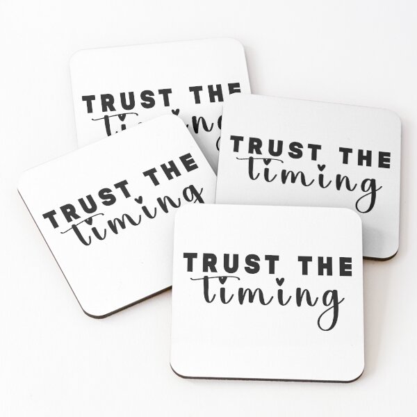 Item preview, Trust the timing designed and sold by Stixdesigns.