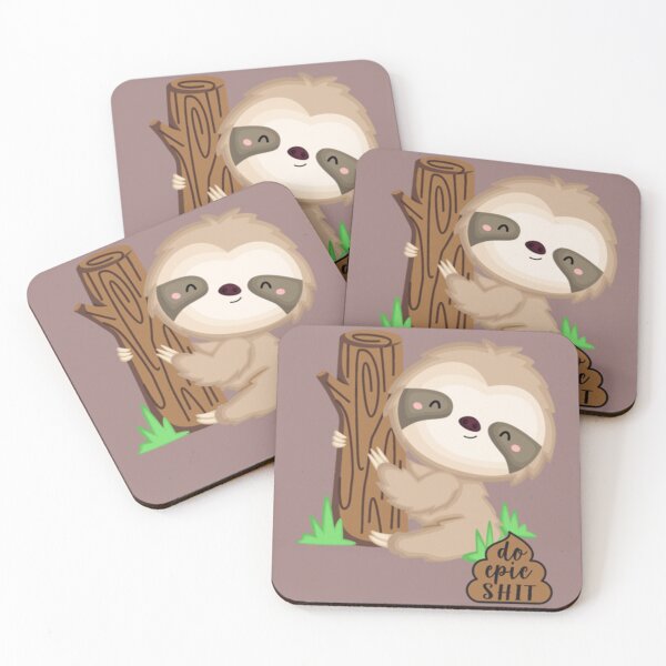Item preview, Cute Baby Sloth Poop designed and sold by AlidaThea.