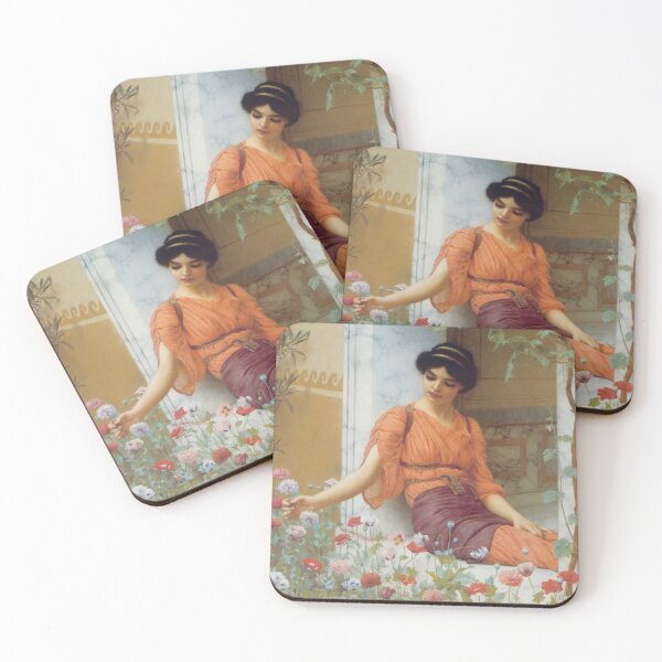 Item preview, Summer Flowers - John William Godward designed and sold by maryedenoa.