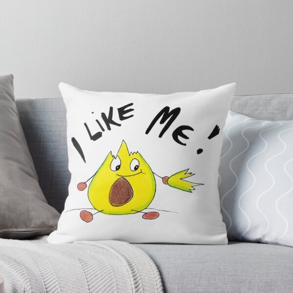 Item preview, Avocado Fruit I Like Me Quotes Gift Art designed and sold by HighArtDesigns.