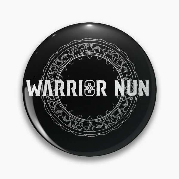 Item preview, Warrior Nun Halo Lettering - White Version designed and sold by Aemeth.