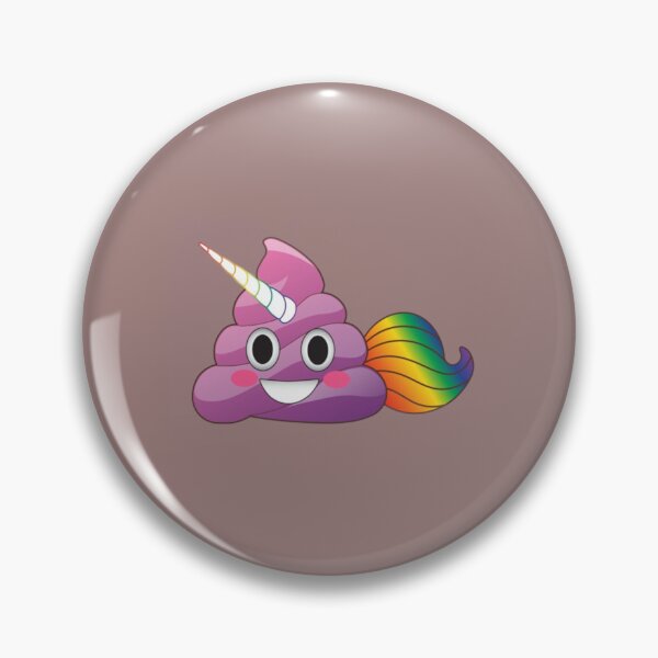 Item preview, Cute Magical Unicorn Poop with Rainbow Tail designed and sold by AlidaThea.