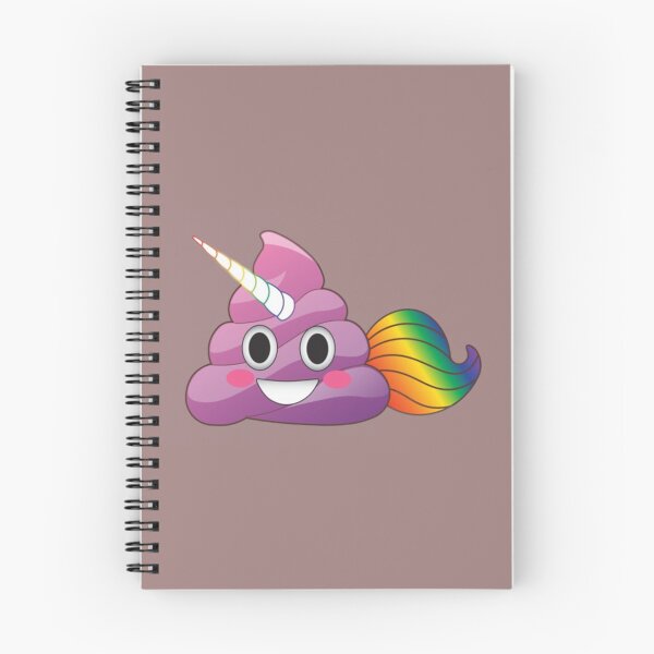 Item preview, Cute Magical Unicorn Poop with Rainbow Tail designed and sold by AlidaThea.